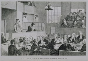 The Trial at the Old Bailey, plate 5 of 
